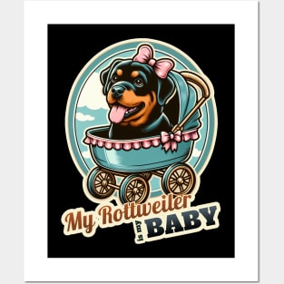 Baby Rottweiler Posters and Art